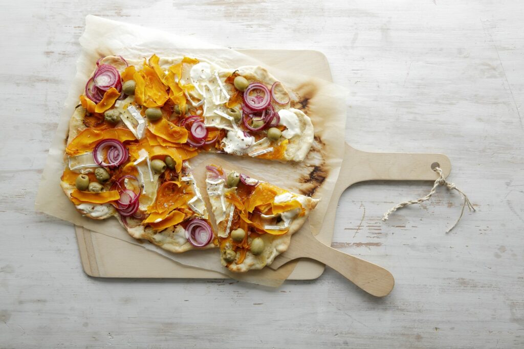 Kürbisflammkuchen