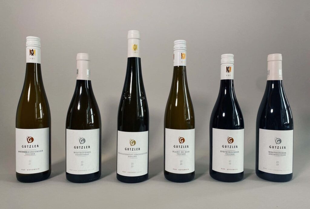 Weinpaket des Weingut Gutzlers - Weingut des Monats April 2022