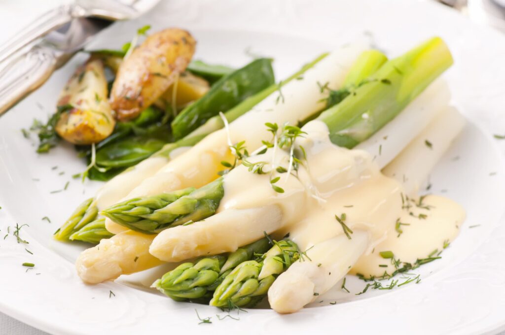 Spargel mit Kartoffeln und Sauce Hollandaise: Welcher Wein