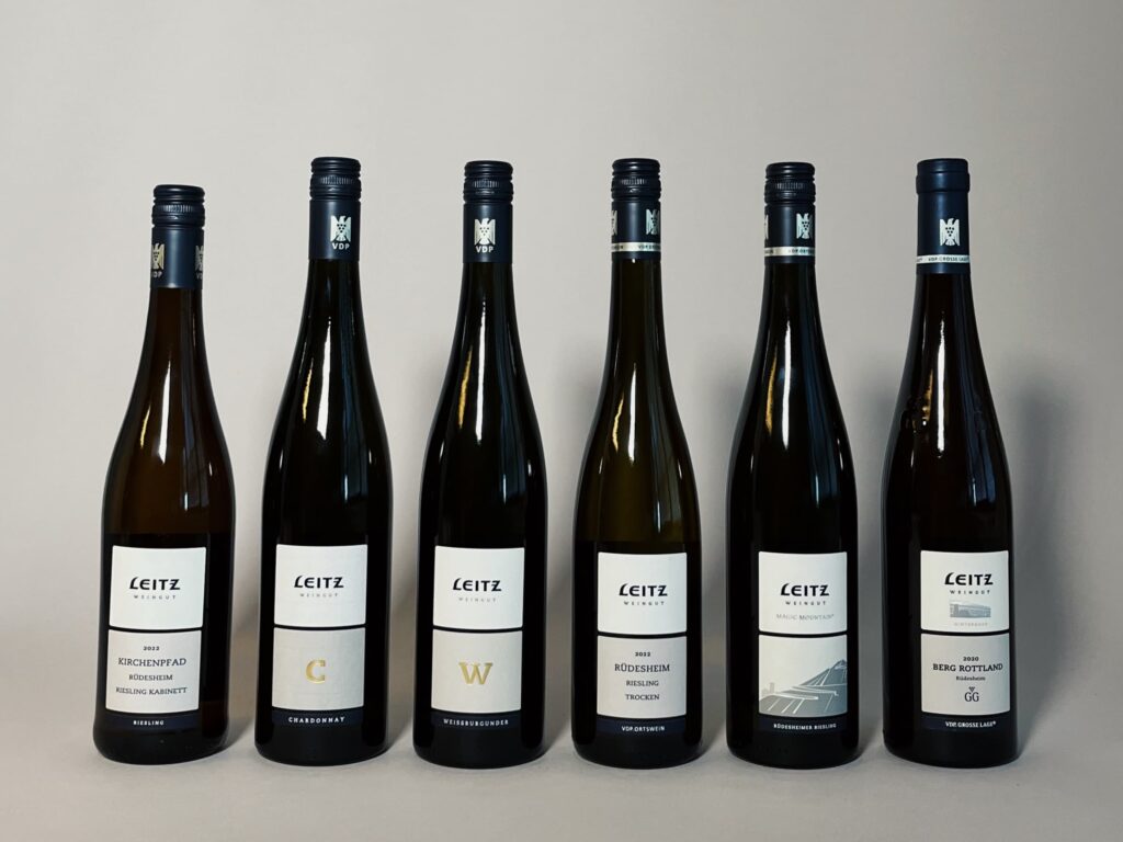 Weinpaket des Monats September 2023, 6 Weinflaschen vom Weingut Leitz